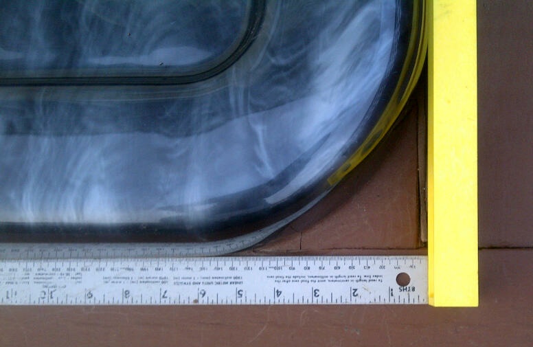 Tub Cover Radius Chart