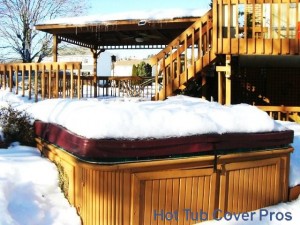 Hot tub cover care