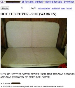 Craigslist advertisement